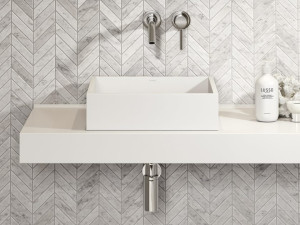 Квадратная столешница из смолы