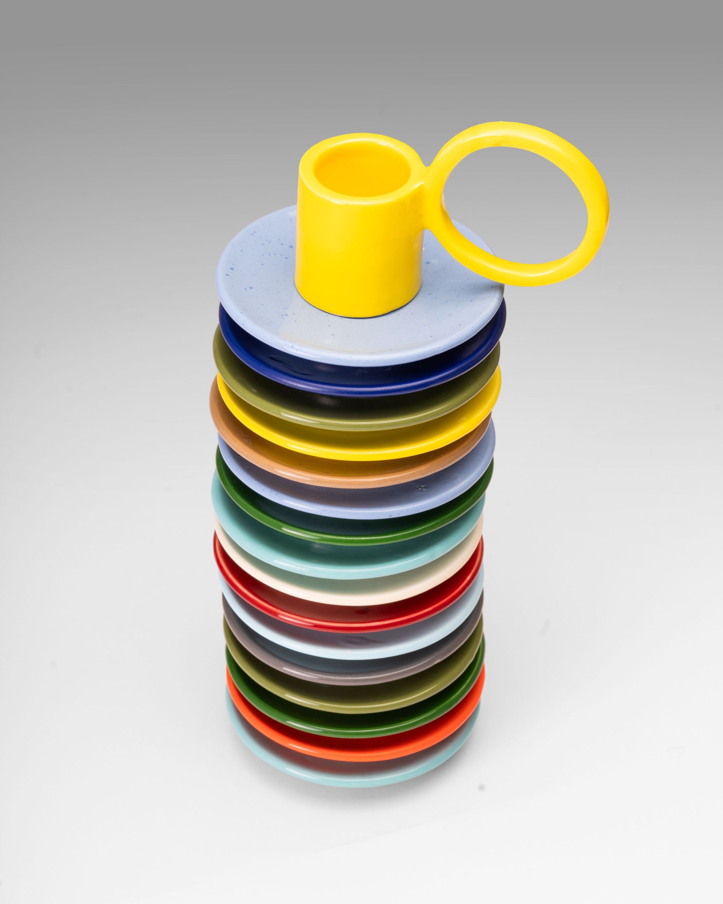 Набор керамических чашек с блюдцем Paolo Santangelo Euclidea ARCH-00129424 - Вид №2