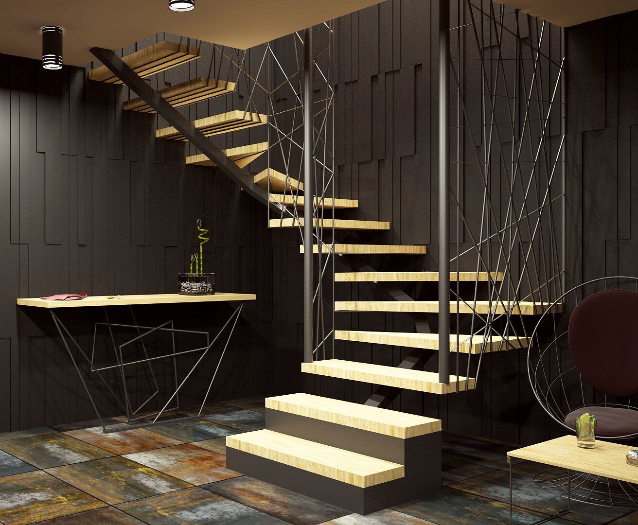 Трехмерное гипсовое покрытие WallDeco M-Modern ARCH-00029730 - Вид №2