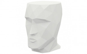 070100 Табурет матовый белый Vondom Adan