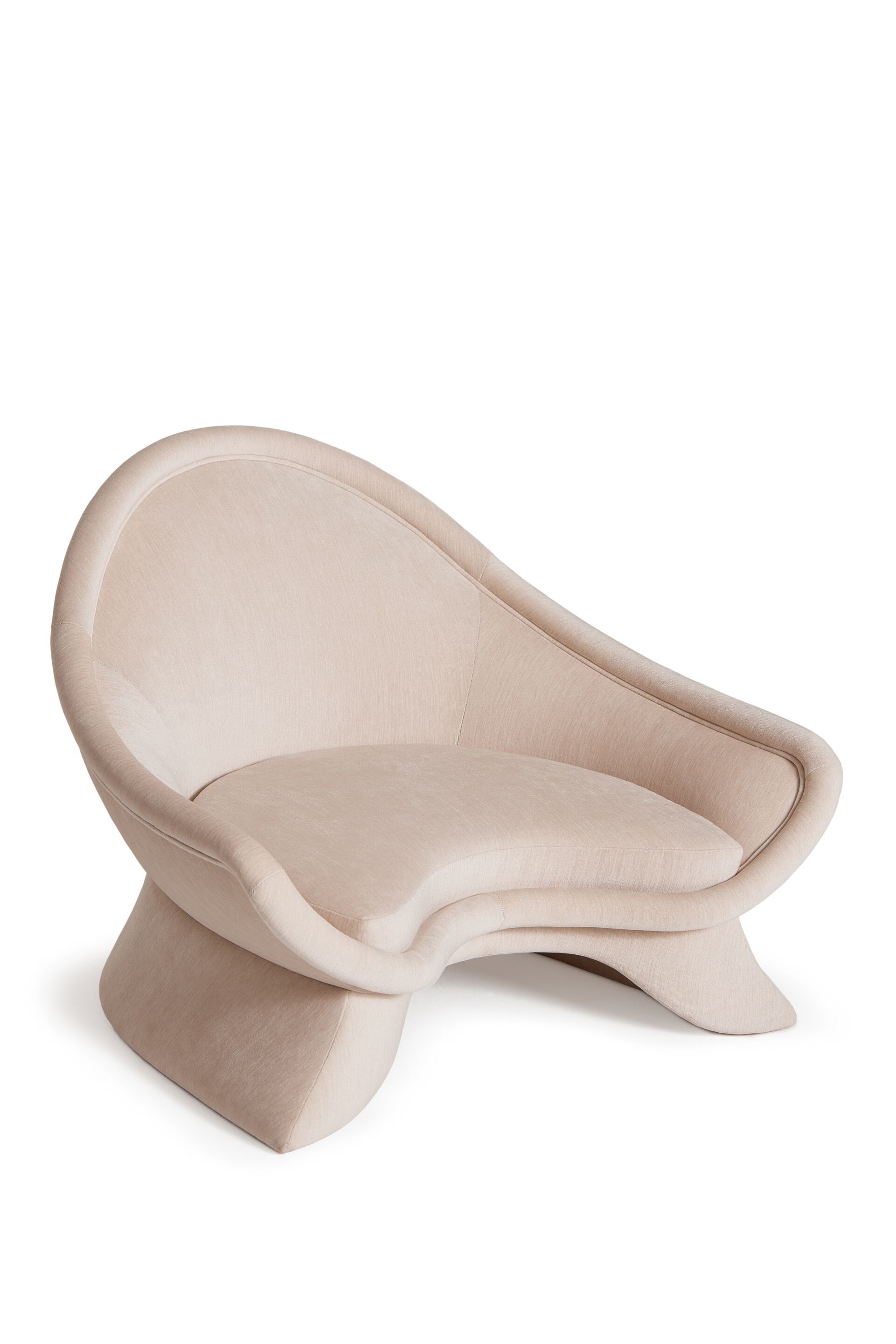 Бархатное кресло с высокой спинкой Munna PEMA ARCH-00069889 - Вид №5