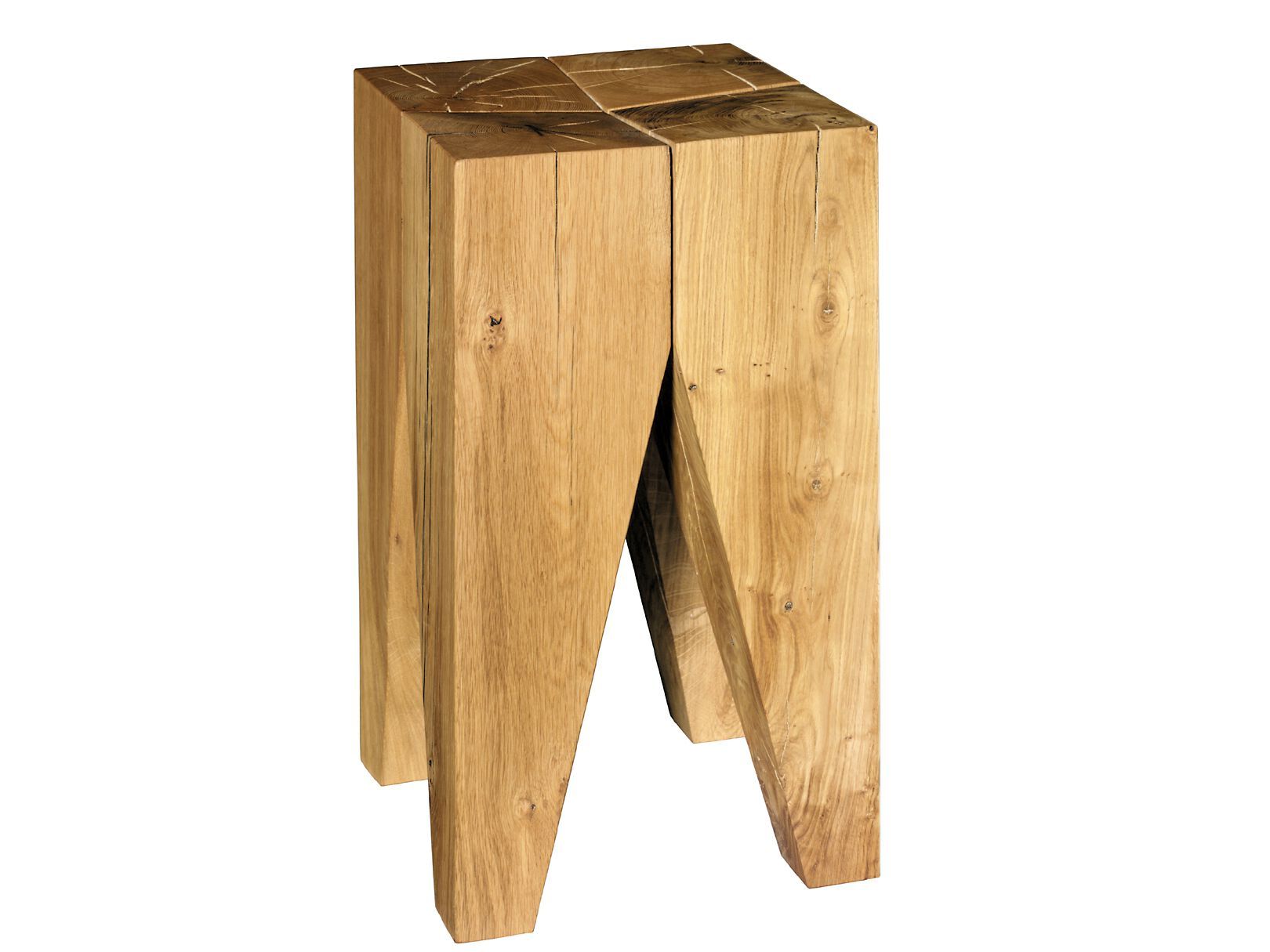 Табурет из массива дерева e15 BACKENZAHN™ ARCH-00066592