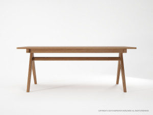 551_1115 Стол обеденный прямоугольный 200 Karpenter TRIBUTE