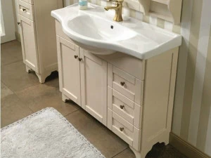 Mobiltesino Тумба под умывальник с зеркальным шкафом Natura Nt 20