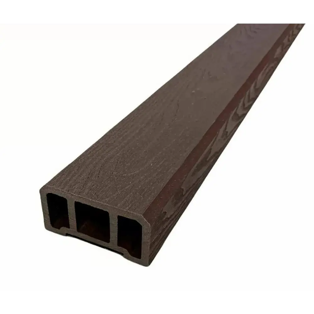 89357801 Перила прямоугольные ДПК 45x92x3000 мм венге STLM-1012914 NAUTICPRIME 