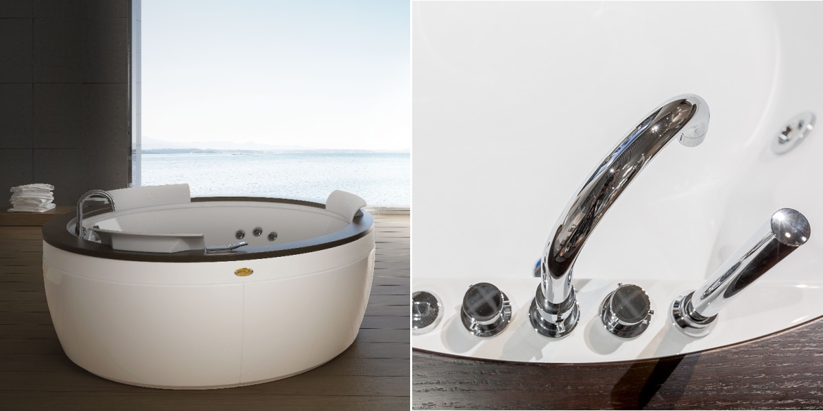 Ванна напольная с гидромассажем "TOP" Nova 9F43-571A Jacuzzi 9F43571A - Вид №1