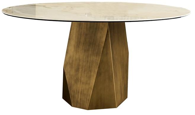 Sovet italia Круглый керамический стол Deod sun-id-1391688 - Вид №1