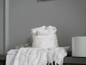 LA FABBRICA DEL LINO Корзина для белья и мочалки Decor