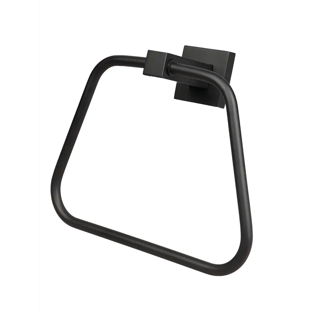Навесное кольцо для полотенец Квадро черный матовый металл 89380866 Santreyd STLM-1580366 - Вид №3