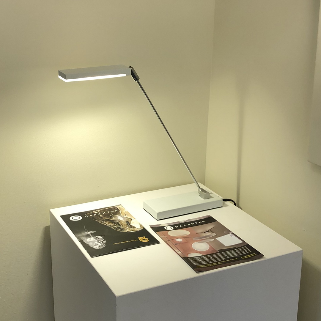 Orion LA 4-1139/1 chrom/weis лампа настольная 94147 - Вид №3