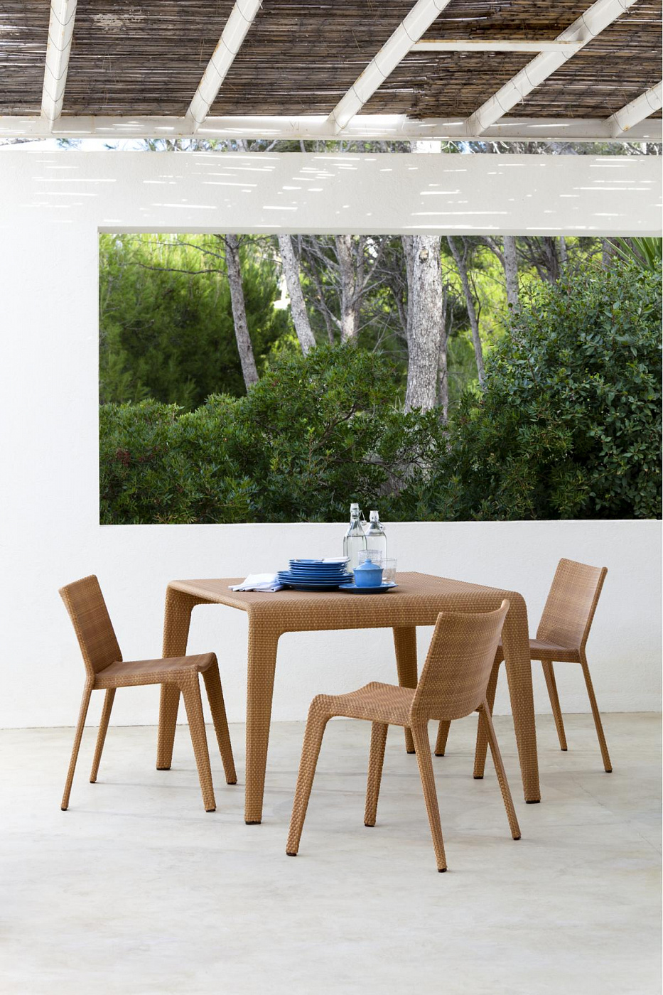 005326 Обеденный стол U 110 х 100 см Point "U" POINT1920  - Вид №2