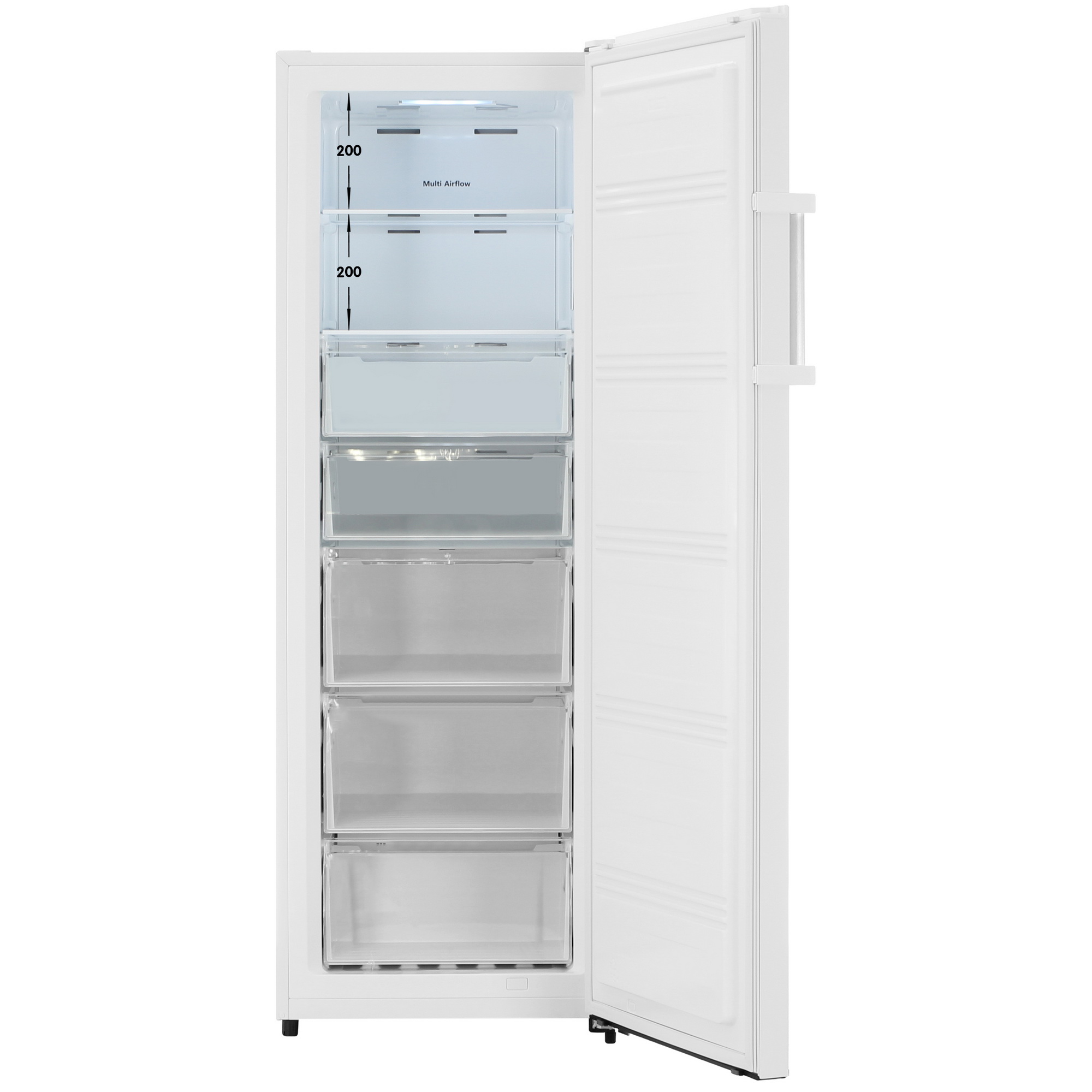 9240641 Морозильный шкаф  DEXP F4-23AHE белый STDN-0041331 - Вид №1