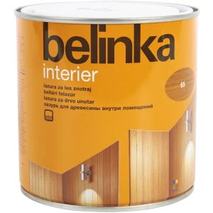 Покрытие защитно-декоративное для дерева Belinka Interier цвет осенний лист 0.75 л