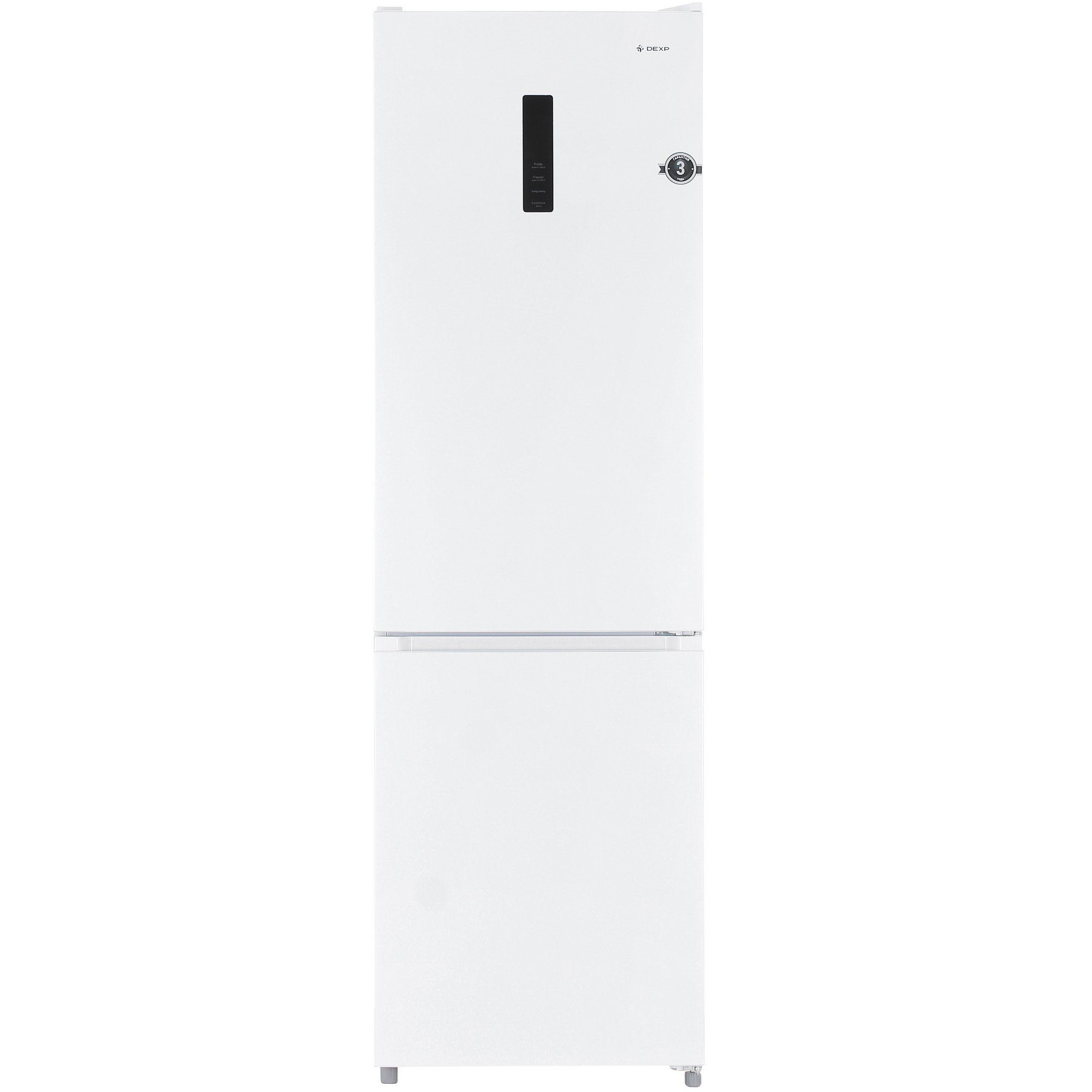 5044277 Холодильник с морозильником   DEXP B4-0340BKA белый STDN-0144494 - Вид №2