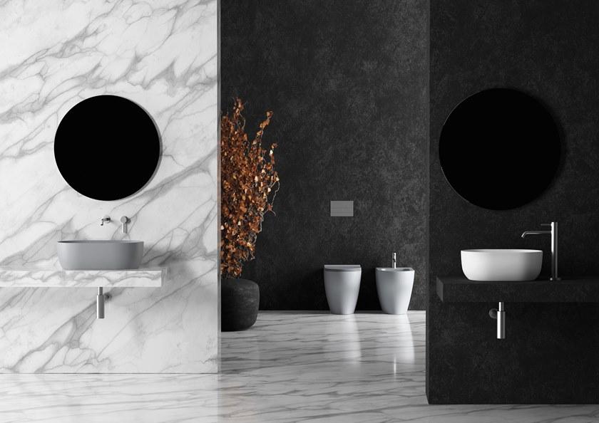 32200101 Приставной унитаз напольный Белый Alice Ceramica UNICA Италия - Вид №7