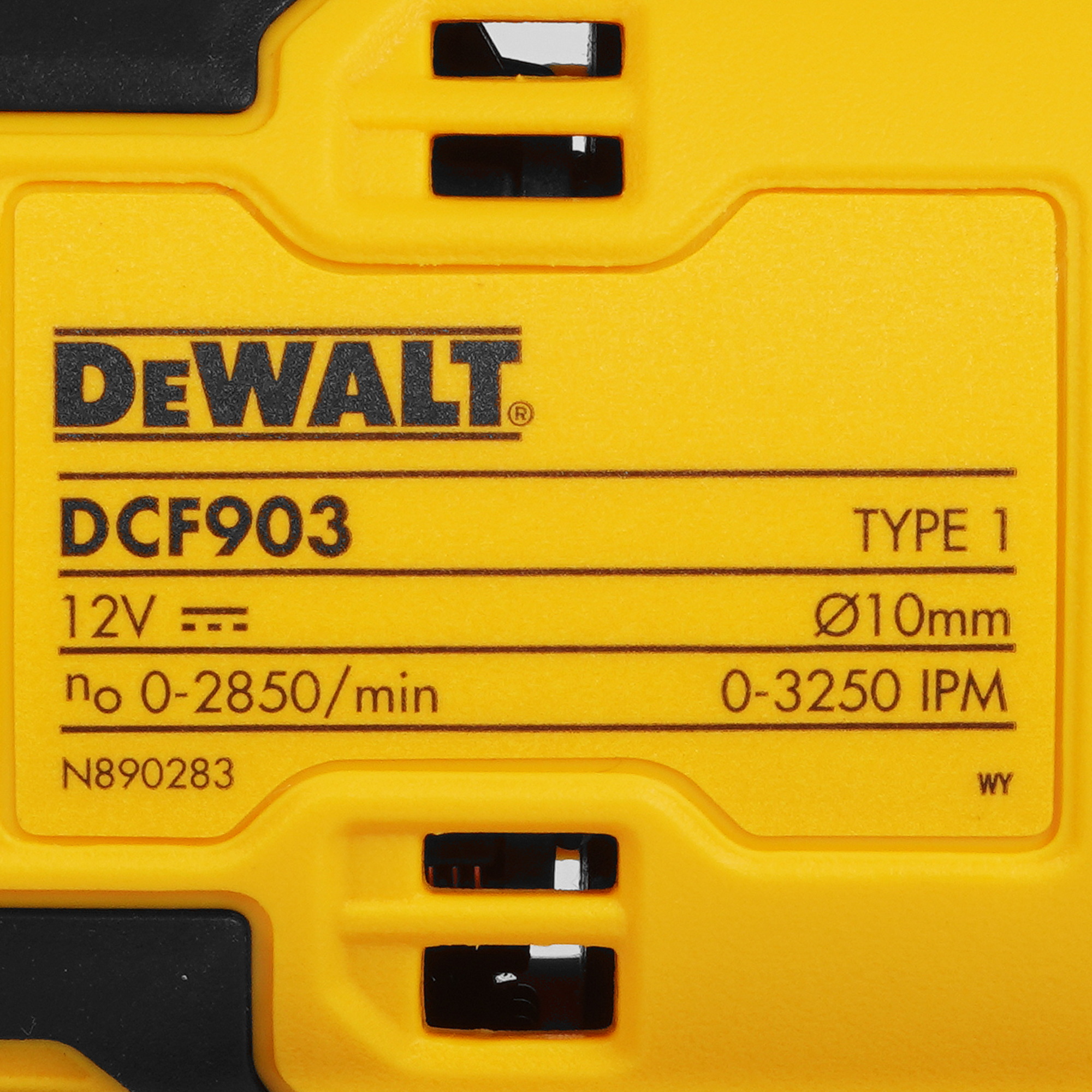 Гайковерт DeWalt DCF903P1 XR 10.8/12V 5437834 STDN-0059415 - Вид №3