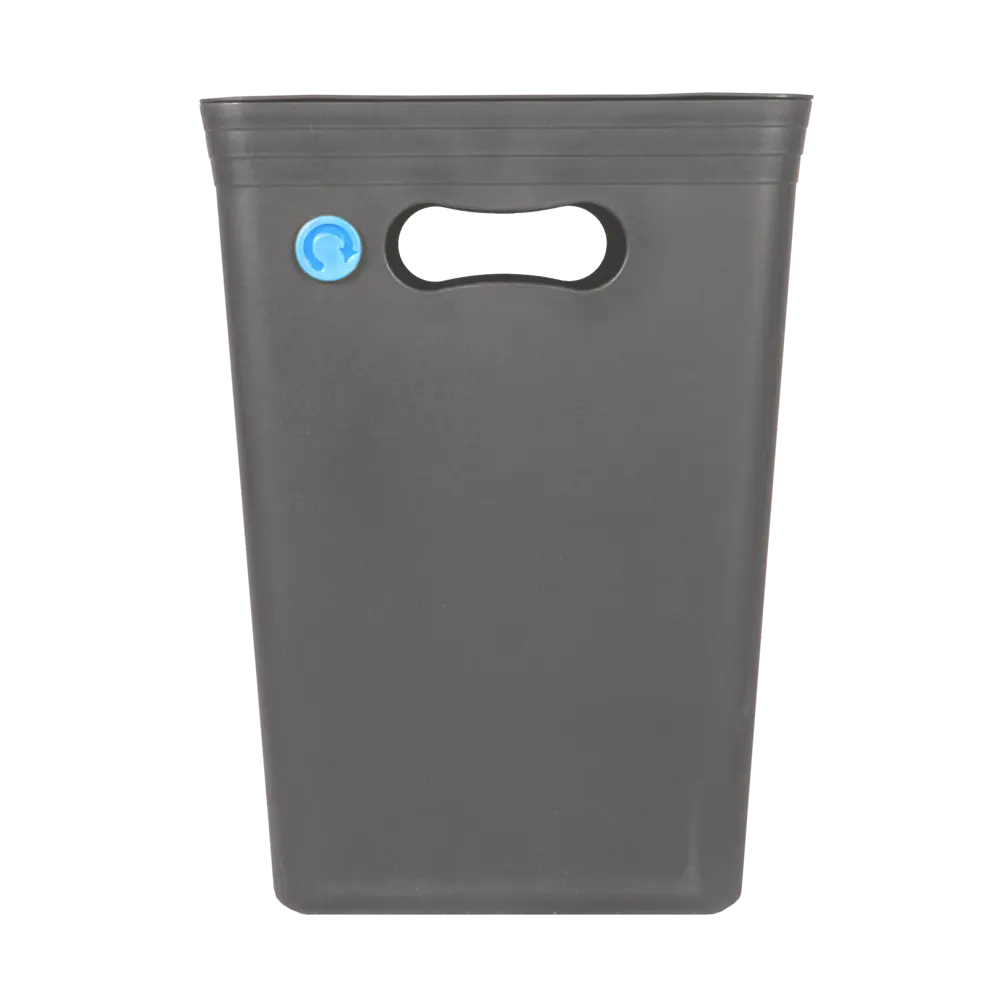 Контейнер для мусора Stockholm 19.5x24.5x33.3 см 10 л пластик цвет серый PLAST TEAM STLM-2006436 - Вид №1