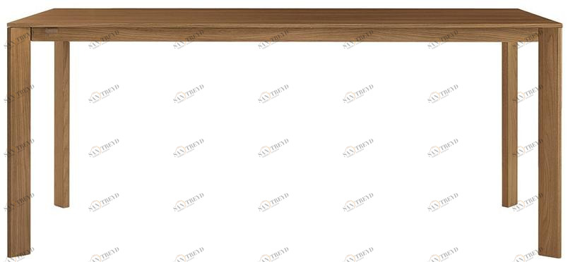 JESSE Раздвижной прямоугольный стол из ореха Sensai sun-id-1436572