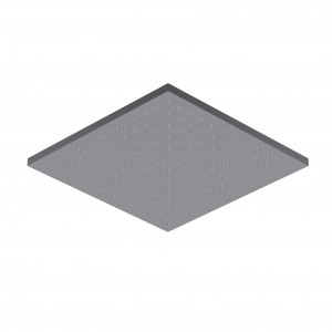 I0BA2120 Almenoindue - Поворотная душевая лейка из нержавеющей стали Ritmonio Diametro35 Inox Concrete