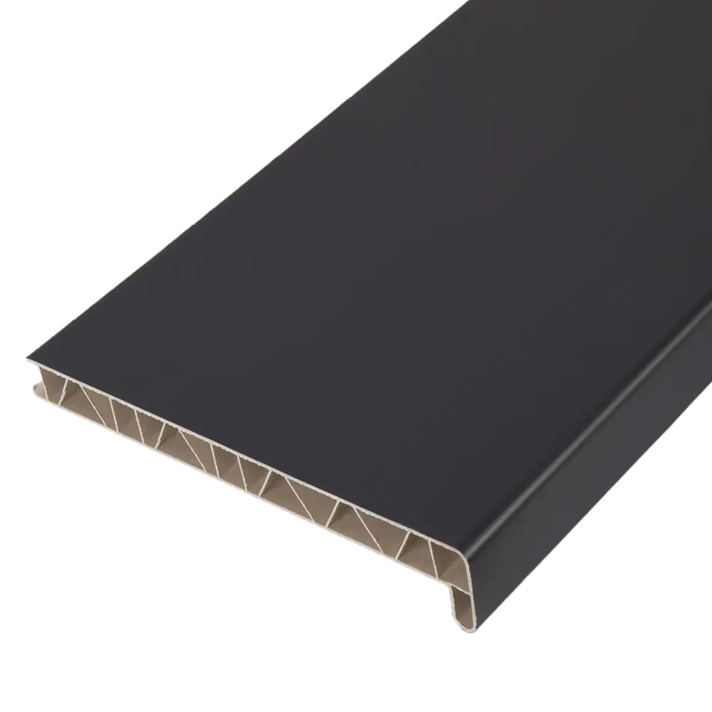 Подоконник ПВХ Santreyd 2000x200 мм цвет антрацит 89380124 STLM-1327930