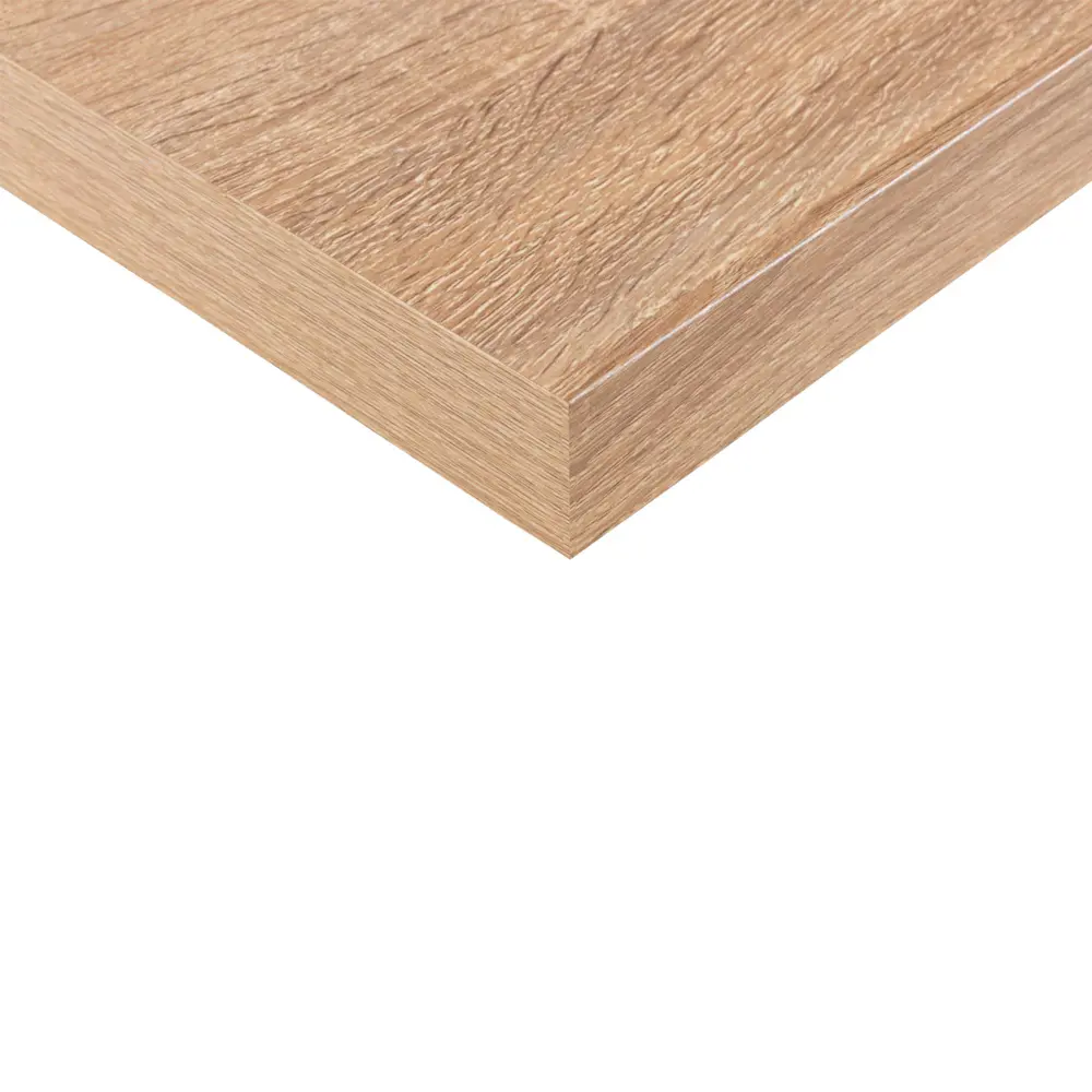 Настенная полка KONSENSA 100x23.5 см со скрытым креплением МДФ цвет дуб 89425854 STLM-2201676  - Вид №3