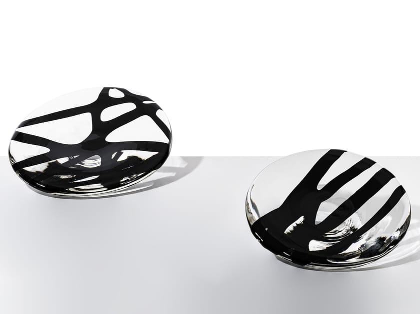 Стеклянные центральные элементы VENINI черный пояс ARCH-00066005