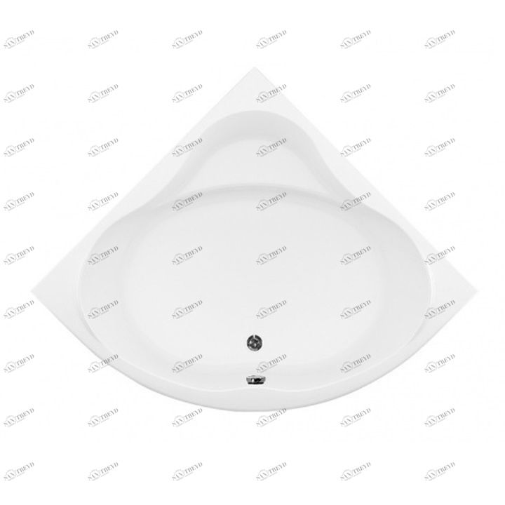 Акриловая ванна Aquanet Santiago 160x160 00169176