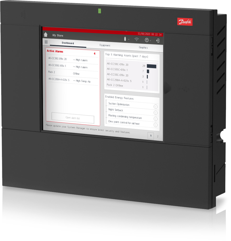 Danfoss AK-SM 800 AK-SM 850A Блок управления 080Z4021  - Вид №1