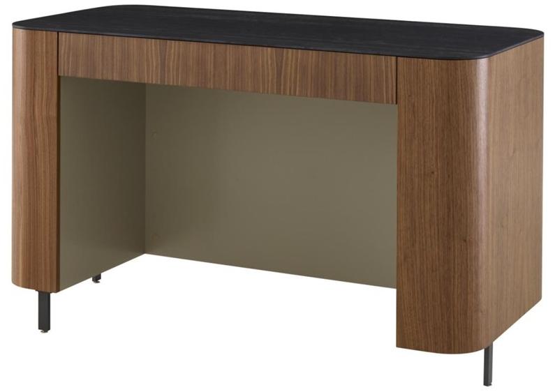 Ligne Roset Прямоугольный письменный стол из фанерованной древесины Postmoderne 00vhaj1n - Вид №1