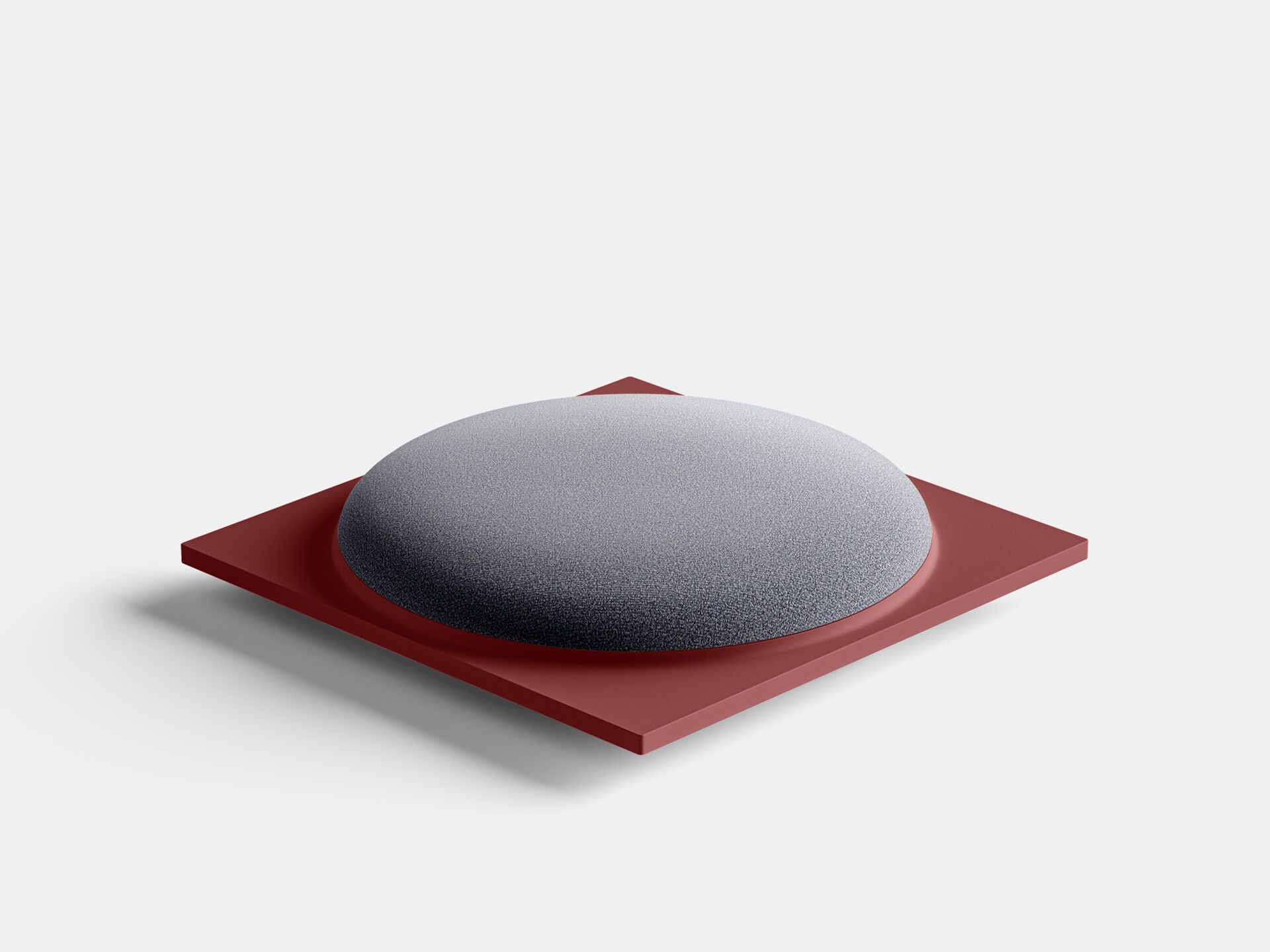 Бетонный квадратный пуф PULKRA купол ARCH-00069173 - Вид №23