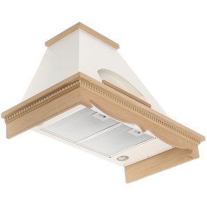 1183393 Вытяжка каминная ELIKOR Бельведер 90П-650-П3Д бежевый/бежевый