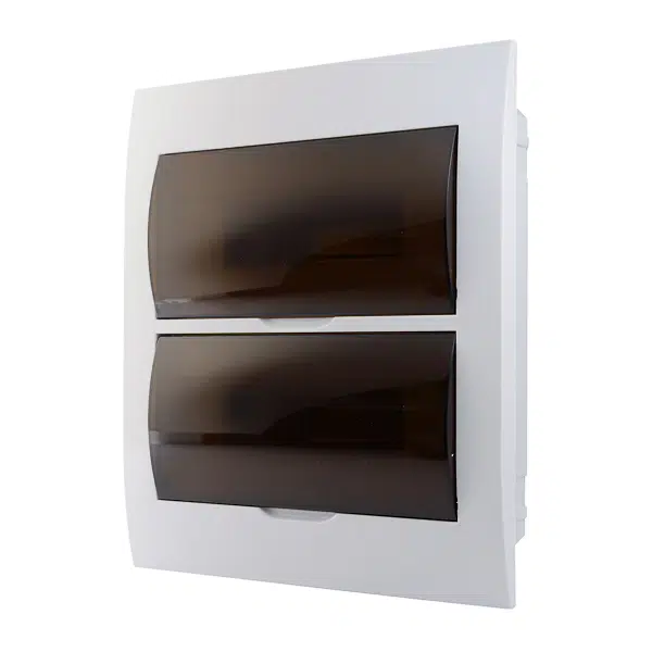 LUXRAY Бокс с прозрачной крышкой ЩРВ-П-24 для внутренней установки 24-и модульных устройств LEZARD 730-1000-024