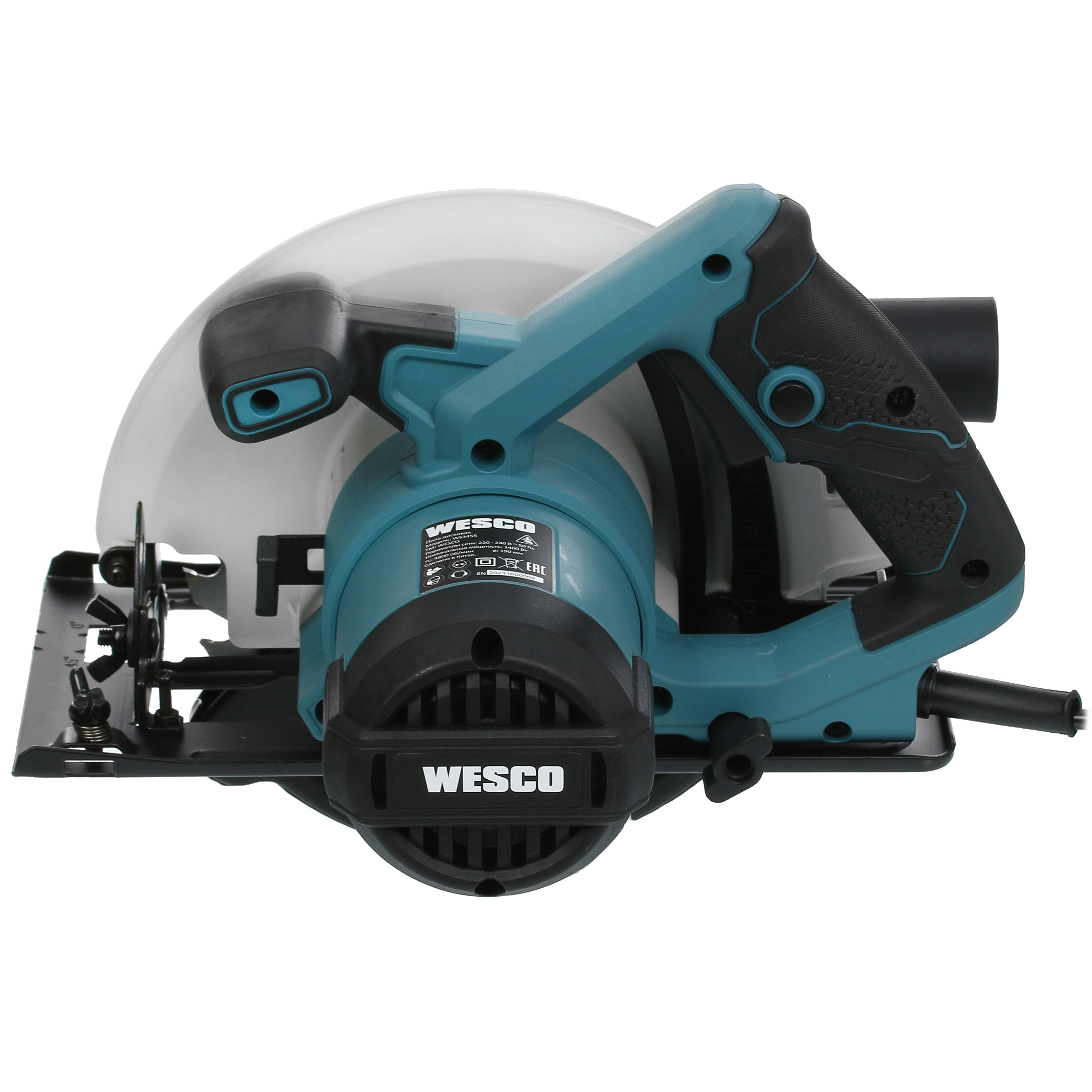 Пила дисковая Wesco WS3455 5094356 STDN-0125900 - Вид №2