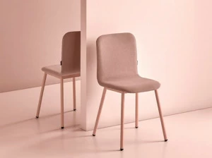 MOBLIBERICA Стул из мягкой ткани Pepper