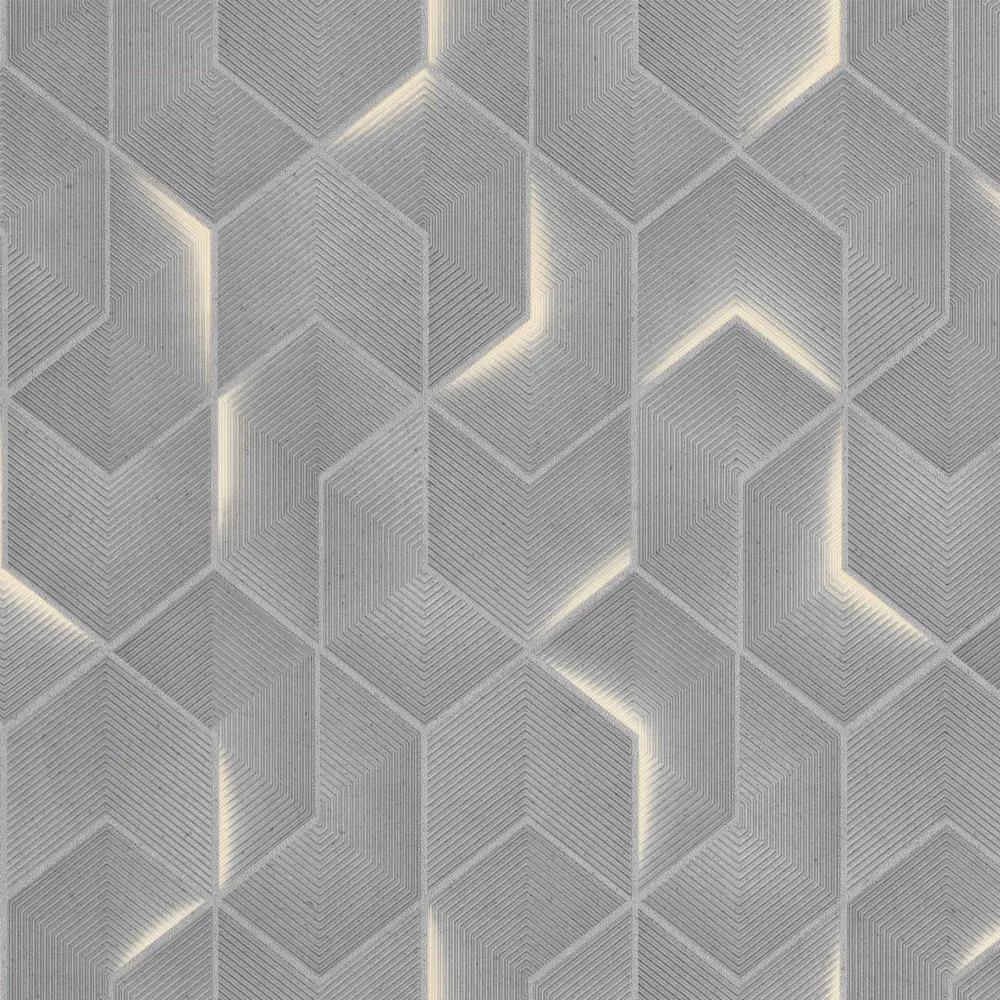 Обои флизелиновые Артекс Квантум темно-серые 1.06 м 11070-05 STLM-2136602 - Вид №1