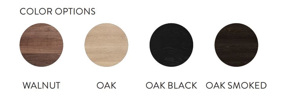 Круглый низкий журнальный столик из мрамора и массива дерева Wewood CORNER ARCH-00141905 - Вид №7