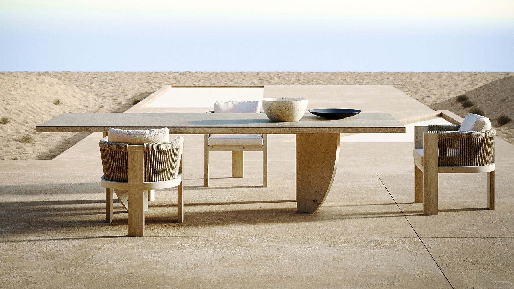 Прямоугольный садовый стол SNOC Ralph ARCH-00100594 - Вид №7