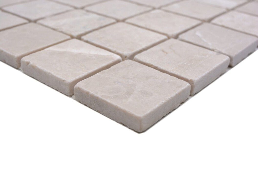 Мраморная мозаика Botticino Mosaix ARCH-00139709 - Вид №2