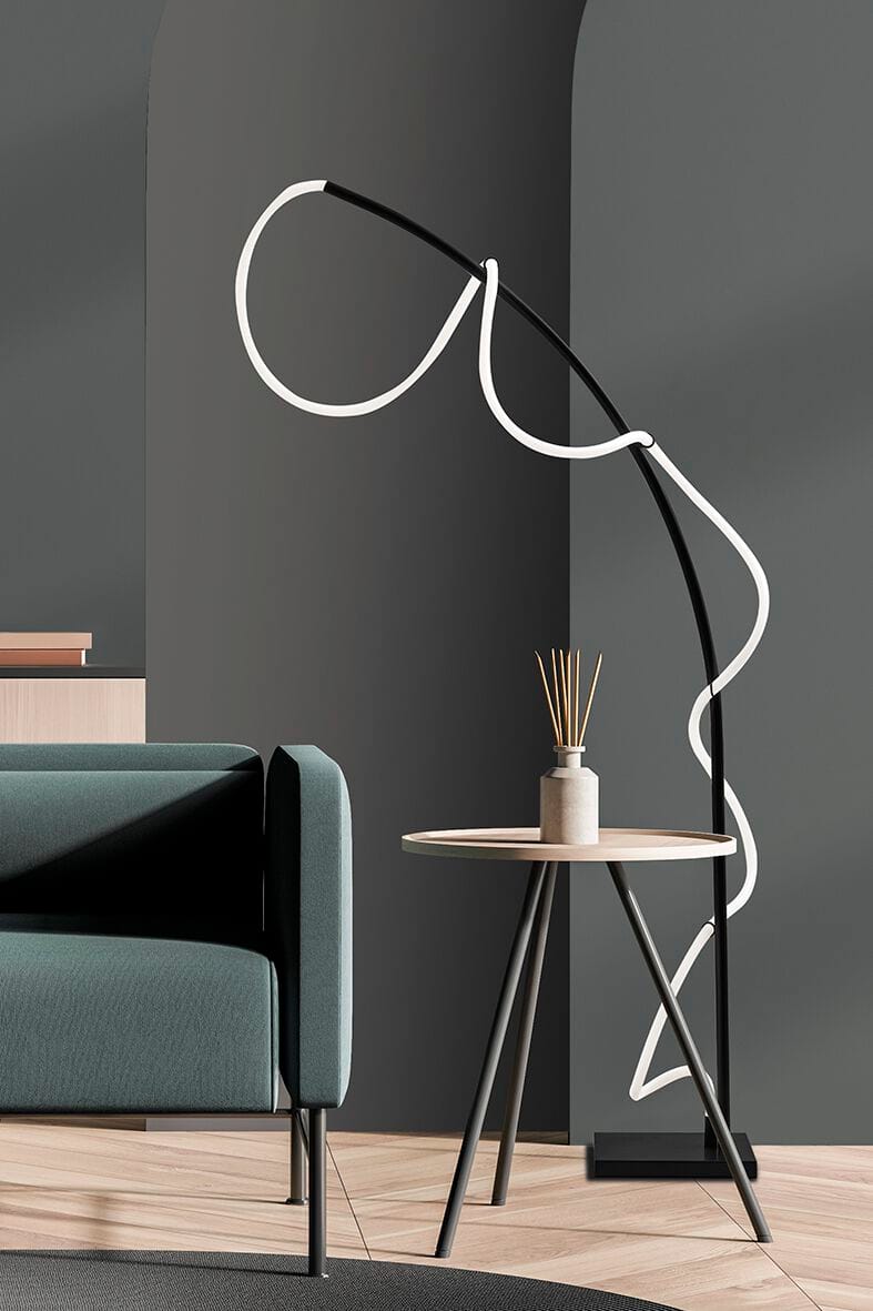 Металлическая светодиодная дуговая лампа Rossini Illuminazione String ARCH-00070861 - Вид №3