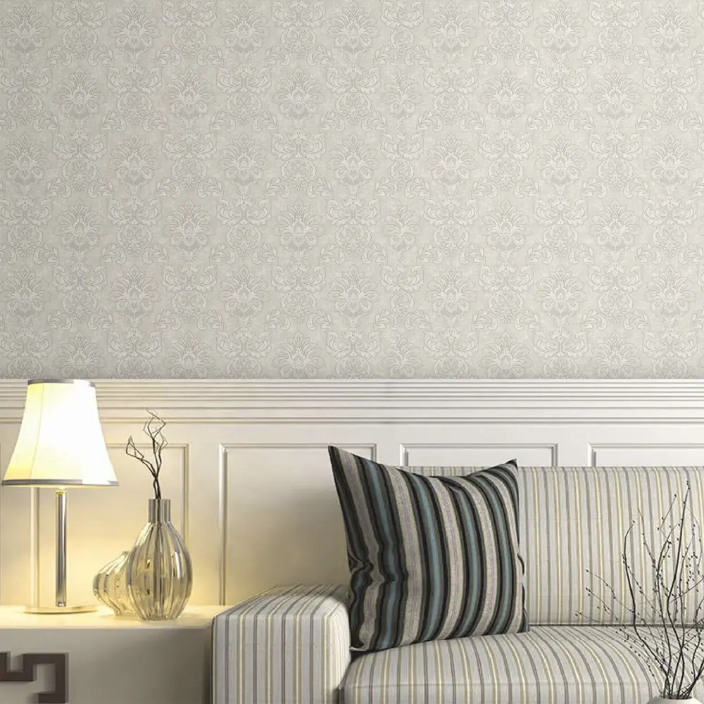 Обои флизелиновые Erismann Lucia бежевые 1.06 м ЭР60368-03 85097585 STLM-2177669 - Вид №2