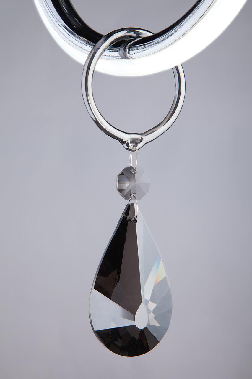 Бра металлическое на 2 лампы серое Strotskis 419/2 BOGATES СВЕЧА 00-3931259 Серый  - Вид №3