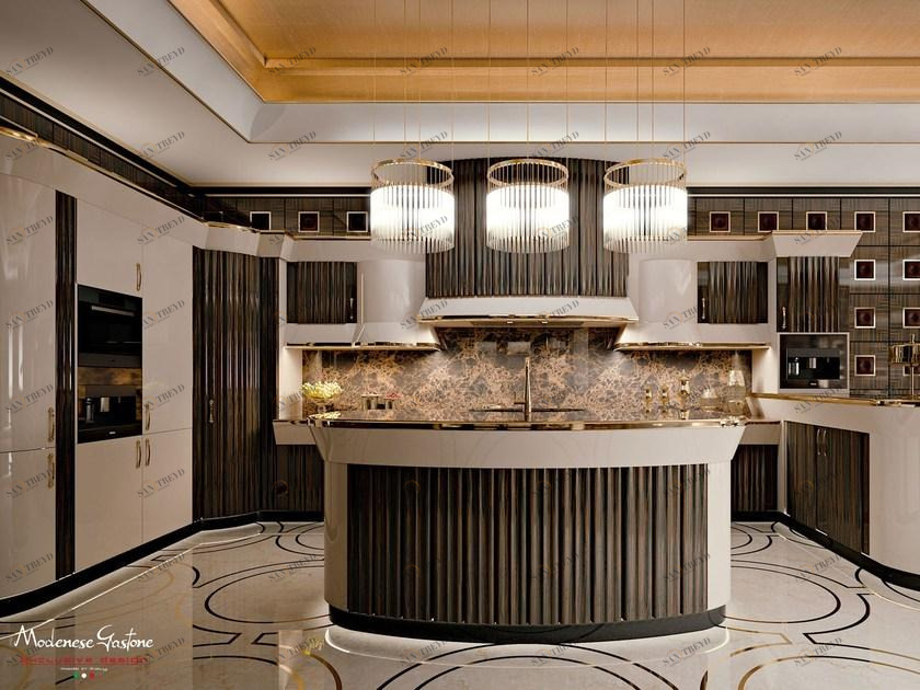 Modenese Gastone Кухня на заказ в эбеновом дереве Cucine sun-id-1394971