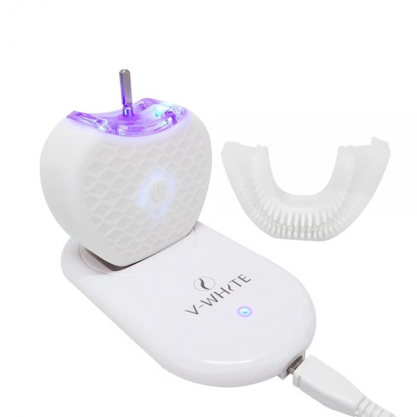 52386 Электрическая зубная 3D нано-щетка U Sharp Lazy с эффектом отбеливания Beauty Star  - Вид №1