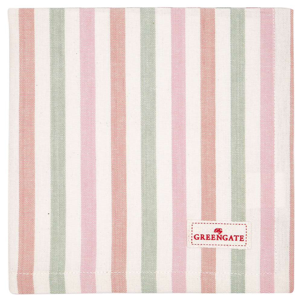 COTNAPVAL0108 Салфетка Valentina White 40х40 См Greengate SS2021 