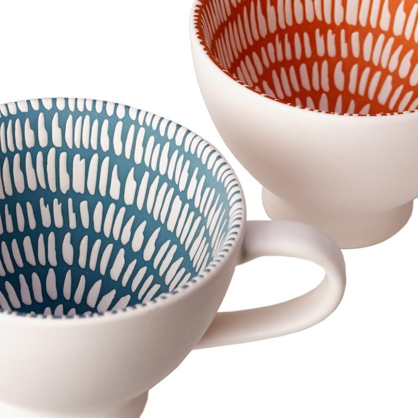Pols Potten Набор кофейных чашек из фарфора Seed 230-400-523 - Вид №3