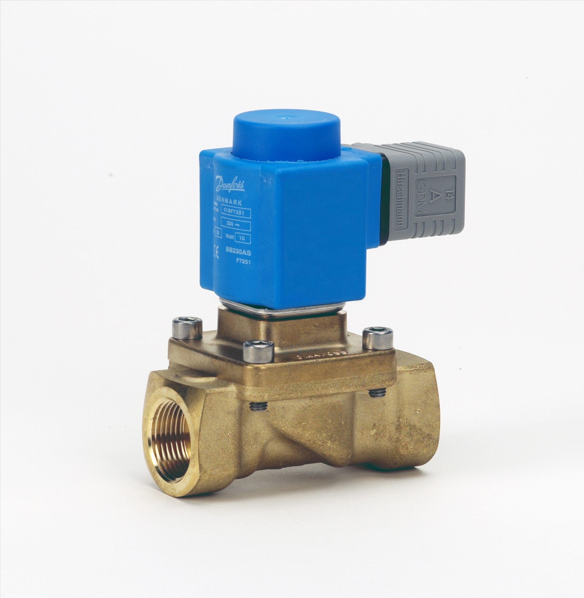 Danfoss EV250B — двухходовые электромагнитные клапаны с принудительным подъемом Клапан электромагнитный EV250B 032U5254  - Вид №7