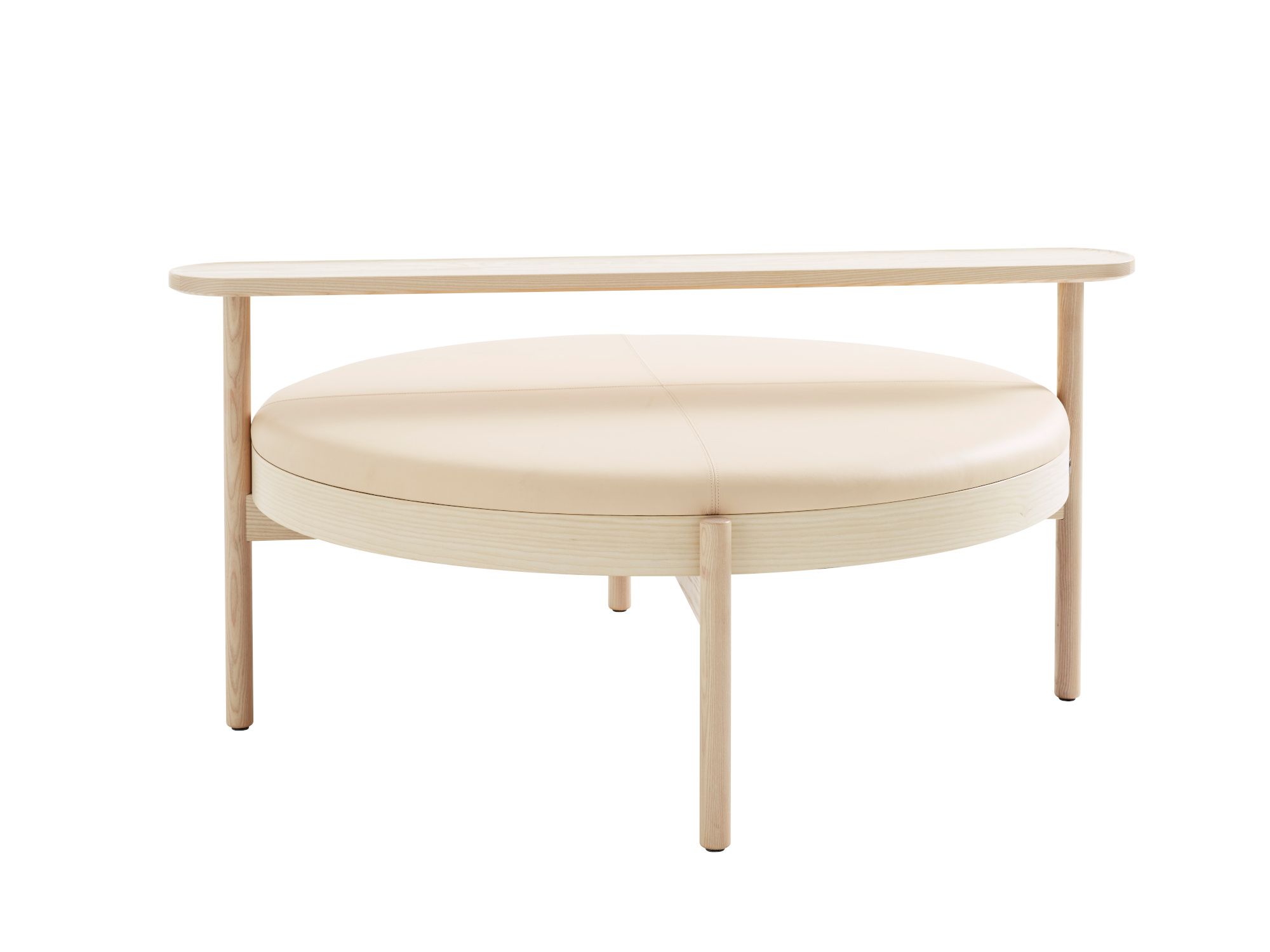 Изогнутая мягкая скамейка из массива дерева Karl Andersson HYGGE ARCH-00144595