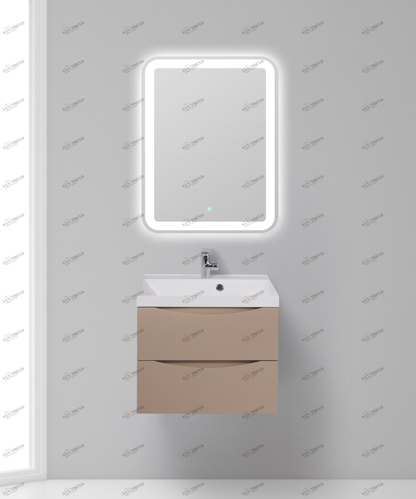 Мебель для ванной BelBagno MARINO-600-2C-SO-CL-P 