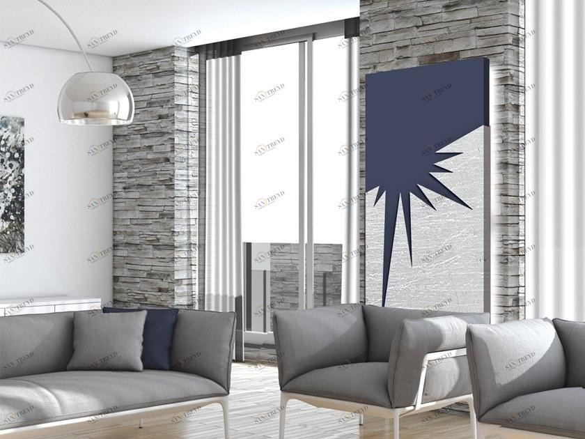 Termo Design Алюминиевый радиатор / декоративный радиатор Doppia piastra - foglia argento Dp 00504