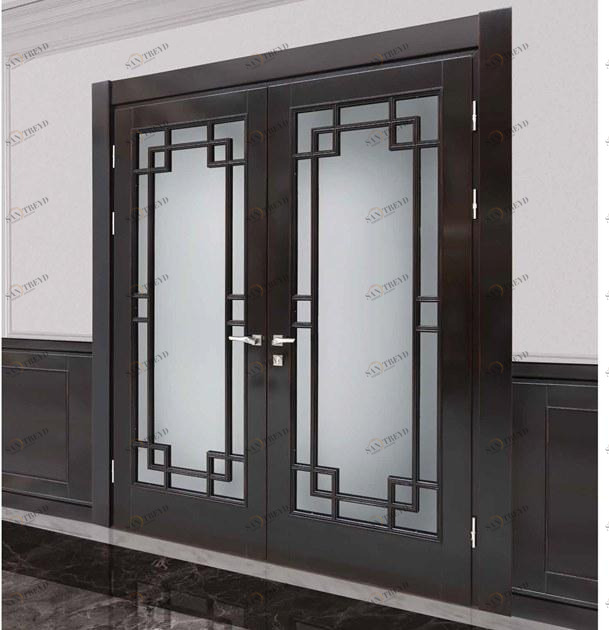 Arnaboldi Interiors Деревянная распашная дверь в классическом стиле sun-id-1374334